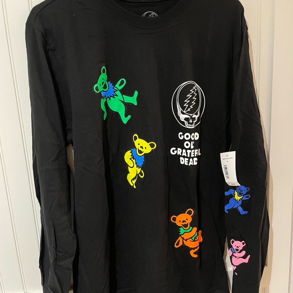 Grateful Dead Long Sleeve Graphic T Shirt NWT